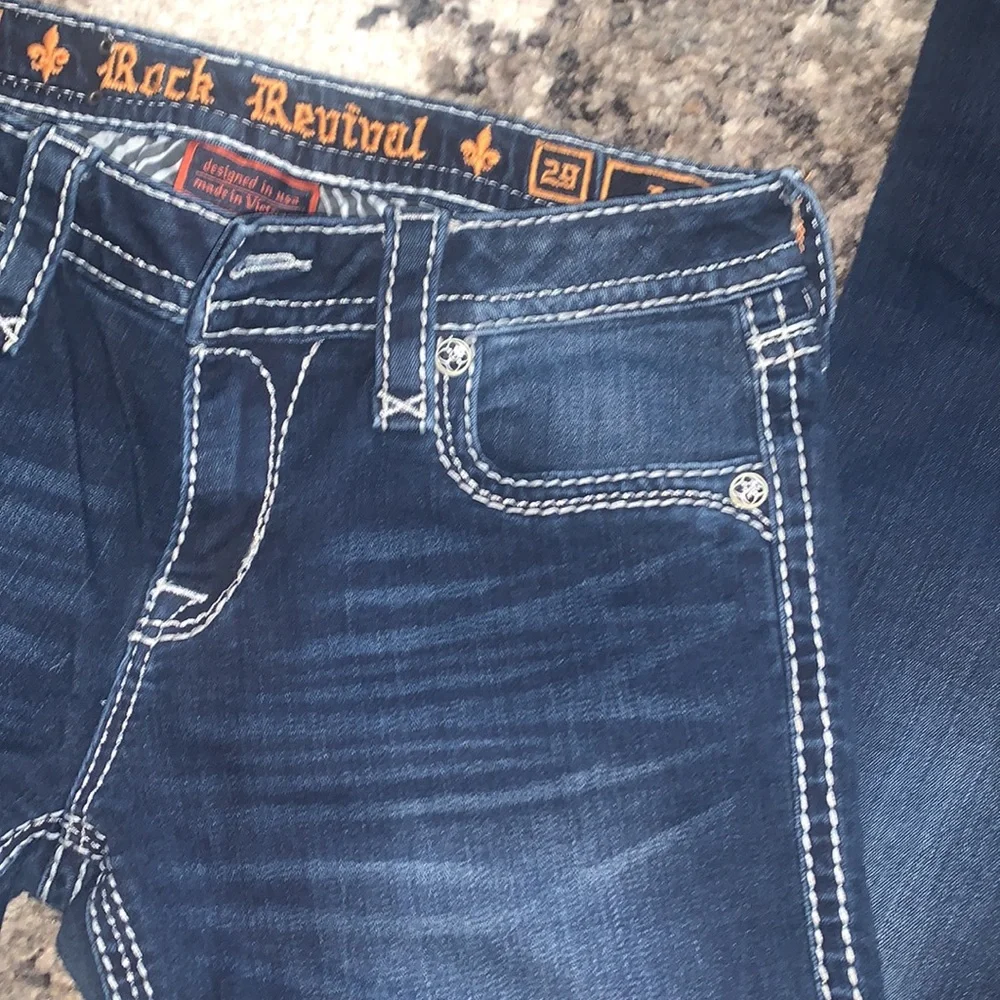 Rock Revival Bootcut jean size 29x34 - Picture 7 of 8